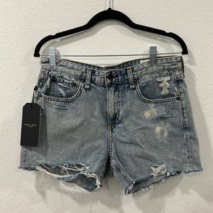 Rag & bone denim shorts NWT - size 26 “Dre Low Rise Short”
